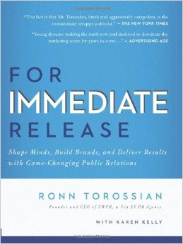 for immediate release pr book marketing public relaitons