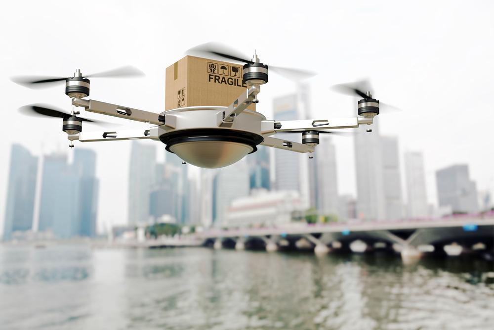 Drone Delivery Promoting Brands in Australia